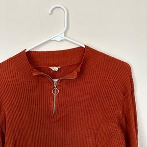 Half zip long sleeve